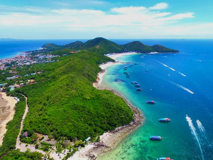 Koh Larn coral island taxi